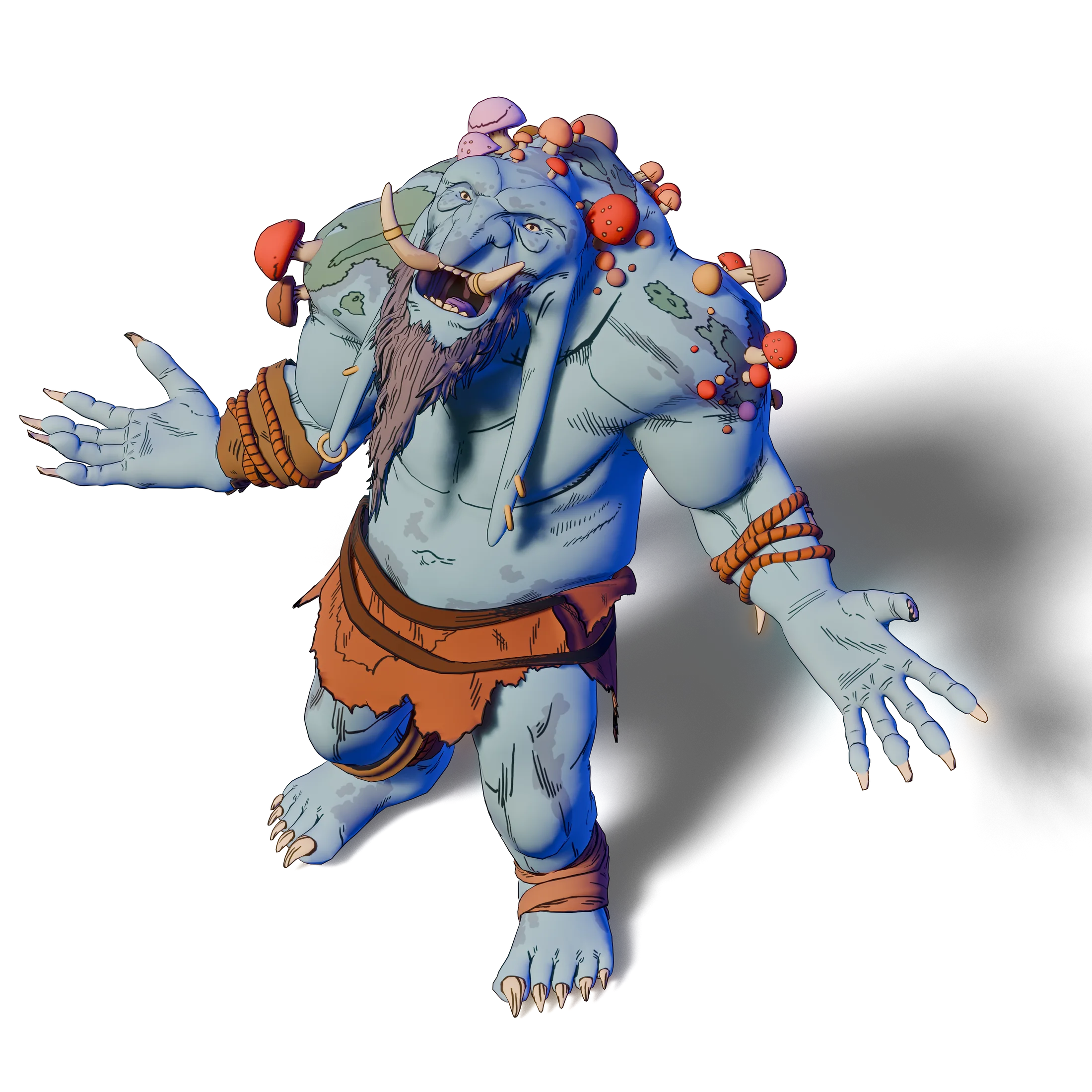 Gourgalash character from Esoteric Ebb