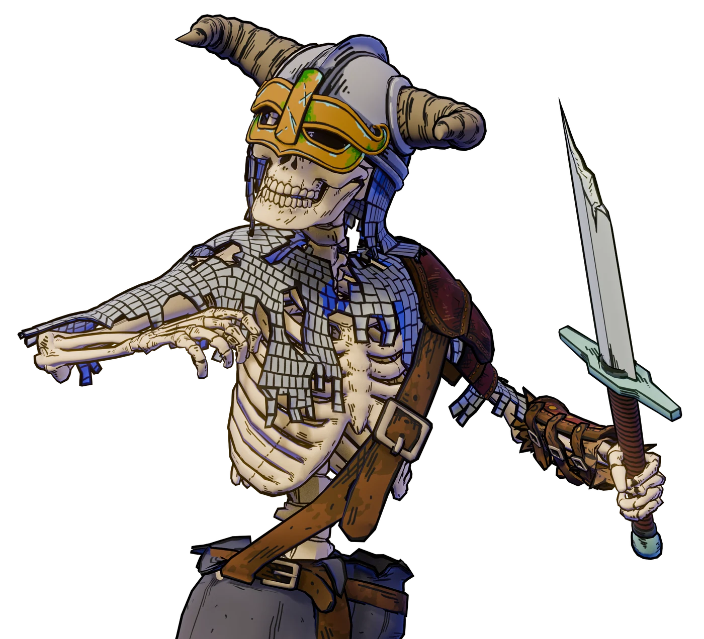 Skeleton character from Esoteric Ebb